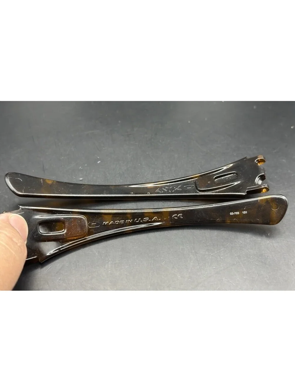 Oakley Antix Polished Brown Tortoise OEM Replacement Arms 03-703 (Icons)